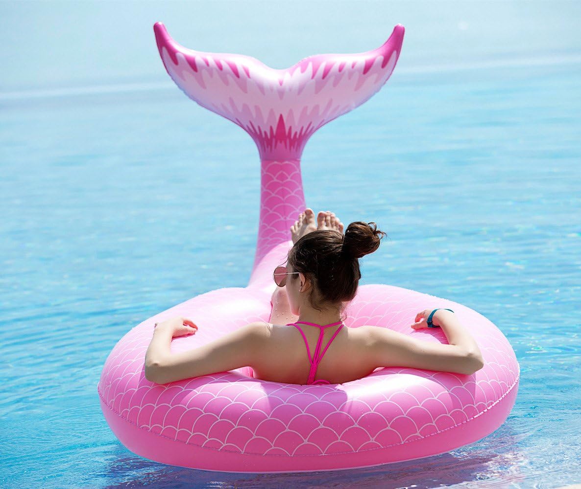 Mermaid Tail Inflatable Pool Tube - Jasonwell