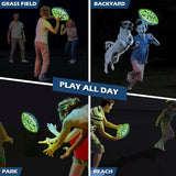 Jasonwell Glow in The Dark Football - Strong Grip Light Up Football Toy Stuff Sports Balls for Boys Kids Teenage Junior Youth Adult Outdoor Christmas Birthday Gifts for Age 6-8 8-12 13 + Year Old No.3 - Jasonwell