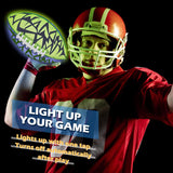 Jasonwell Glow in The Dark Football - Strong Grip Light Up Football Toy Stuff Sports Balls for Boys Kids Teenage Junior Youth Adult Outdoor Christmas Birthday Gifts for Age 6-8 8-12 13 + Year Old No.3 - Jasonwell