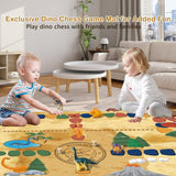 Dinosaur Eggs Dig Kit Toys - 12 Dino Fossil Eggs Excavation Kit w Play Mat for Kids Easter Party Favor Basket Stuffers STEM Toy Christmas Birthday Gift for Boys Girls Age 3 4 5 6 7 8 9 10 + Years Old - Jasonwell