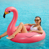 Inflatable Unicorn Flamingo Pool Floats - Jasonwell 2 Pack Pool Floaties Inflatables Rafts for Swimming Pool Tubes for Floating Lake Beach Floaty Swim Rings Pool Party Toys for Adults Kids - Jasonwell