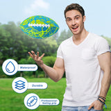 Jasonwell Pool Beach Water Football - Waterproof Football Strong Grip Fun Water Toys Games for Swimming Pool Beach Lake Park Backyard Outdoor Play for Kids Children Teens Adults Family (BG) - Jasonwell