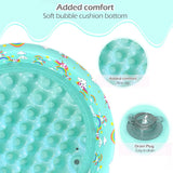 Jasonwell Inflatable Baby Kiddie Pool - Kids Paddling Pool Toddler Baby Swimming Pool Blow Up Ball Pit Pool Infant Wading Pool for Backyard (51in Unicorn) - Jasonwell