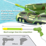 Inflatable Tank Pool Floats Adults - Jasonwell Kids Pool Floaties Swimming Pool Tank with Water Cannon Gun Swim Floaty Rafts Lake Beach Party Pool Toys for Boys Girls Toddlers Kids Adults - Jasonwell