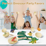 Dinosaur Eggs Dig Kit Toys - 12 Dino Fossil Eggs Excavation Kit w Play Mat for Kids Easter Party Favor Basket Stuffers STEM Toy Christmas Birthday Gift for Boys Girls Age 3 4 5 6 7 8 9 10 + Years Old - Jasonwell