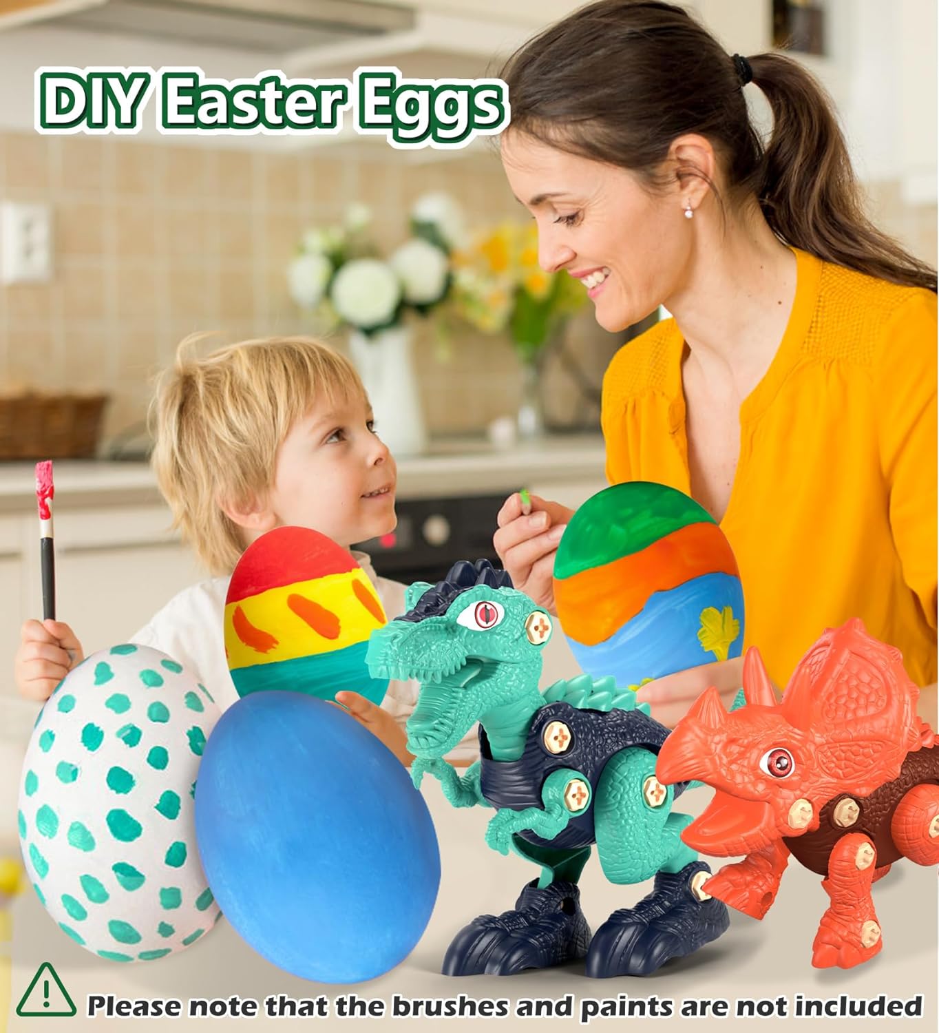 Jasonwell Kids Building Dinosaur Toys - Boys STEM Take Apart Construction Set Educational Dino Kit Play Set Easter Party Favors Christmas Birthday Gifts for Toddler Girls Age 3 4 5 6 7 8 + Year Old - Jasonwell