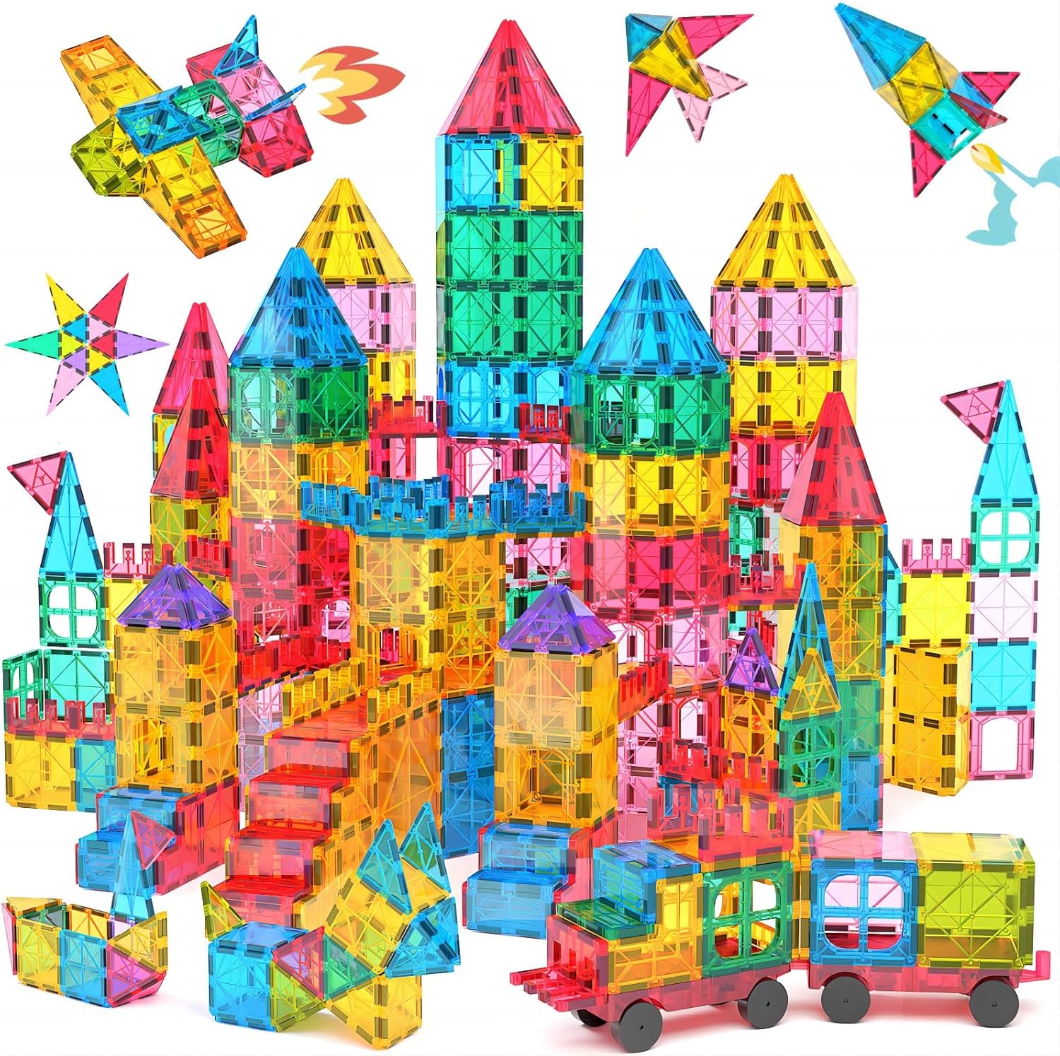 108pcs Magnetic Blocks - Jasonwell