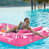 Inflatable Tanning Pool Lounger Float - Jasonwell 4 in 1 Sun Tan Tub Sunbathing Pool Lounge Raft Floatie Toys Water Filled Tanning Bed Mat Pad for Adult Blow Up Kiddie Pool Kids Ball Pit Pool (TR-XL) - Jasonwell