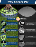 Jasonwell Glow in The Dark Football - Strong Grip Light Up Football Toy Stuff Sports Balls for Boys Kids Teenage Junior Youth Adult Outdoor Christmas Birthday Gifts for Age 6-8 8-12 13 + Year Old No.3 - Jasonwell