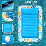 Inflatable Tanning Pool Lounger Float - Jasonwell 4 in 1 Sun Tan Tub Sunbathing Pool Lounge Raft Floatie Toys Water Filled Tanning Bed Mat Pad for Adult Blow Up Kiddie Pool Kids Ball Pit Pool (OB-XL) - Jasonwell