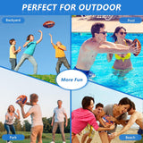 Jasonwell Pool Beach Water Football - Waterproof Football Strong Grip Fun Water Toys Games for Swimming Pool Beach Lake Park Backyard Outdoor Play for Kids Children Teens Adults Family - Jasonwell