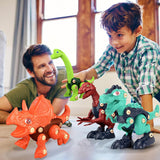 Jasonwell Kids Building Dinosaur Toys - Boys STEM Take Apart Construction Set Educational Dino Kit Play Set Easter Party Favors Christmas Birthday Gifts for Toddler Girls Age 3 4 5 6 7 8 + Year Old - Jasonwell