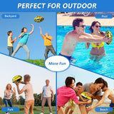 Jasonwell Pool Beach Water Football - Waterproof Football Strong Grip Fun Water Toys Games for Swimming Pool Beach Lake Park Backyard Outdoor Play for Kids Children Teens Adults Family - Jasonwell