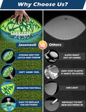 Jasonwell Glow in The Dark Football - Strong Grip Light Up Football Toy Stuff Sports Balls for Boys Kids Teenage Junior Youth Adult Outdoor Christmas Birthday Gifts for Age 6-8 8-12 13 + Year Old No.3 - Jasonwell