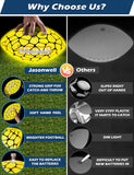 Jasonwell Glow in The Dark Football - Strong Grip Light Up Football Toy Stuff Sports Balls for Boys Kids Teenage Junior Youth Adult Outdoor Christmas Birthday Gifts for Age 6-8 8-12 13 + Year Old No.3 - Jasonwell