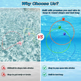 Jasonwell Pool Rings Diving Toys - 28PCS Swimming Thru Pool Diving Game Toys with Dive Rings Underwater Treasures Torpedo Bandits Fish Toys etc Fun Water Swim Toys for Boys Girls Kids Teens Adults 3C - Jasonwell