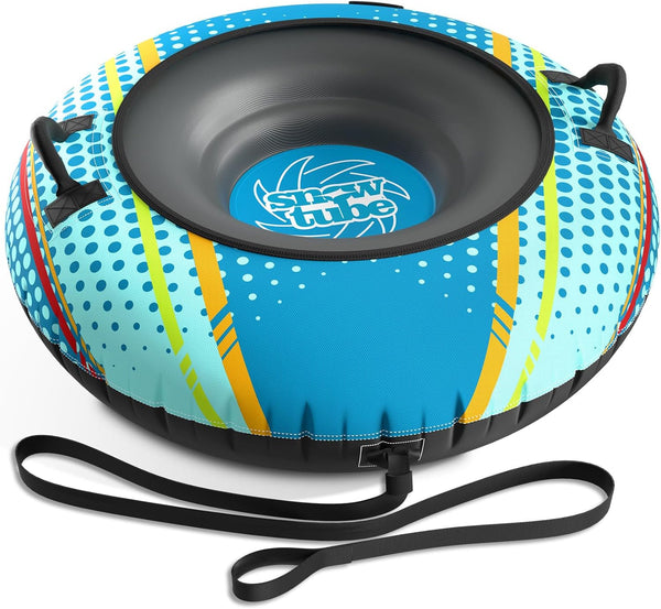 thumbnail image 2 of Snow Tube Sled, 47/40 Snow Sleds Heavy Duty With Handles And Bottom, Big Inflatable Snow Tubes For Outdoor Sledding New Year Gift P 27593119 2 of 12