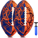 Jasonwell Pool Beach Water Football - 2 Pack Waterproof Football Strong Grip Fun Water Toys Games for Swimming Pool Beach Lake Park Backyard Outdoor Play for Kids Children Teens Adults Family - Jasonwell
