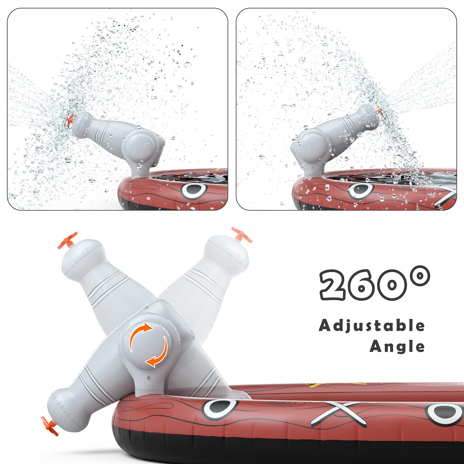 Inflatable Kiddie Pool Sprinkler - Jasonwell