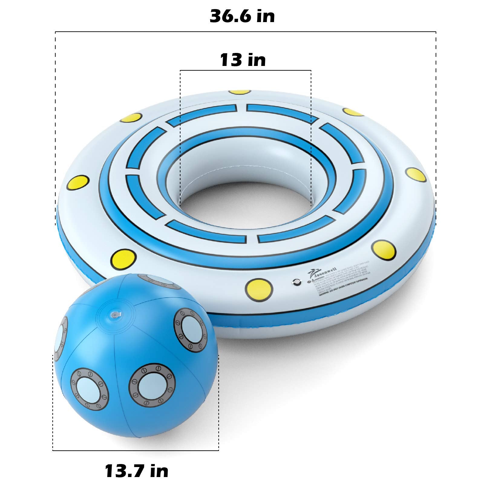 UFO Inflatable Pool Float - Jasonwell