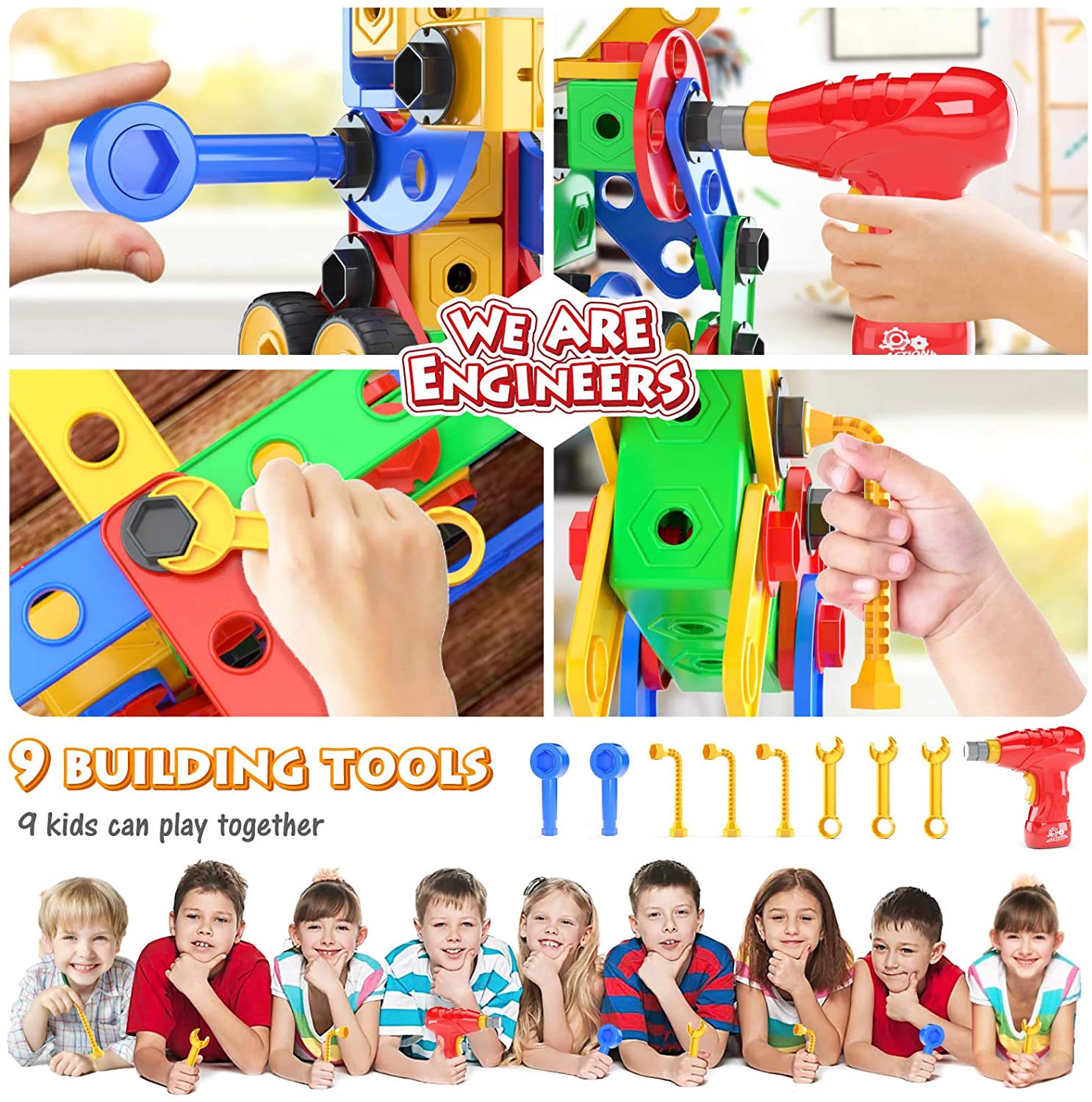 Educational  STEM Toys Building Blocks - Jasonwell