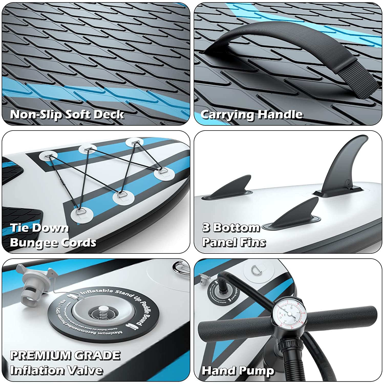 Inflatable Paddle Board SUP - Jasonwell