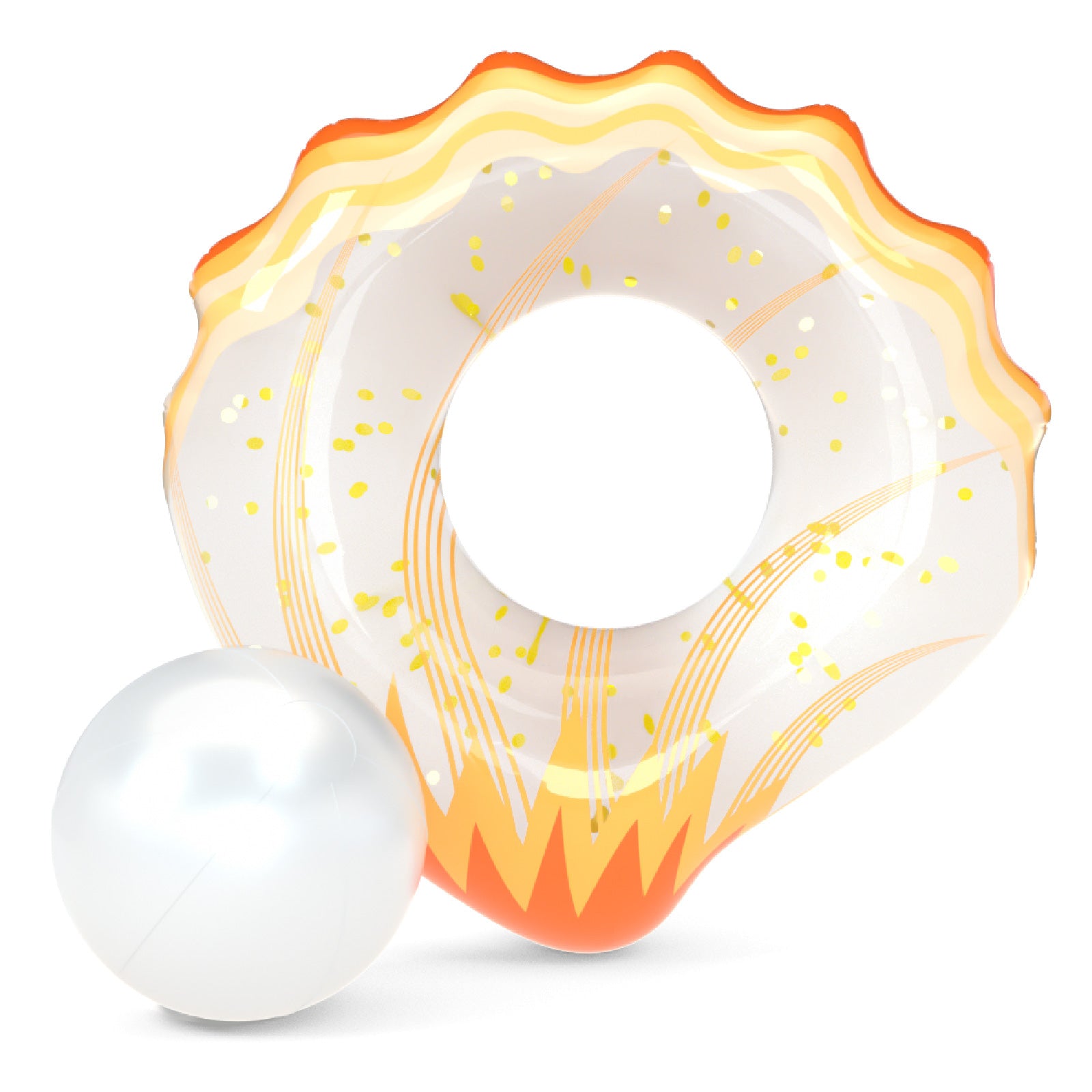 Inflatable Seashell Pool Float - Jasonwell