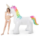 Unicorn Inflatable Sprinkler Pool Floats - Jasonwell