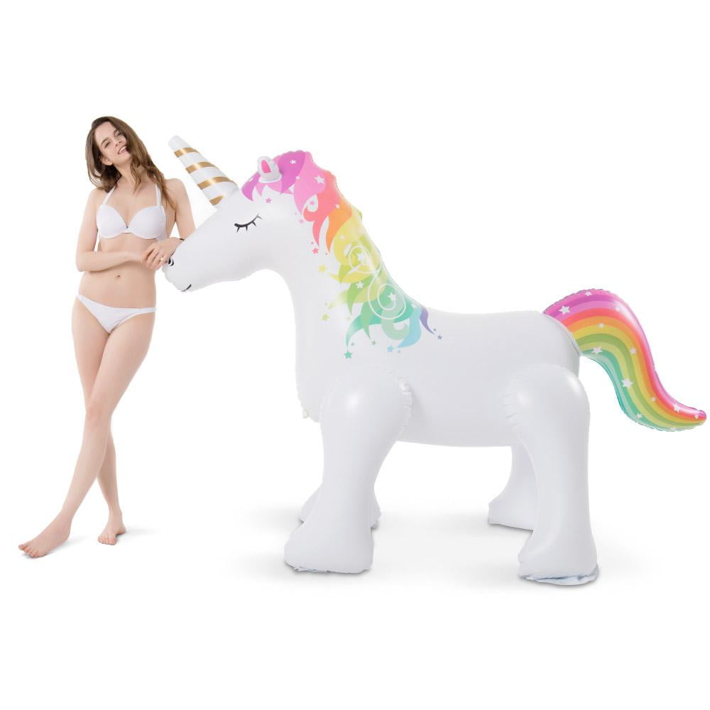 Unicorn Inflatable Sprinkler Pool Floats - Jasonwell