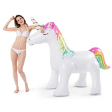 Unicorn Inflatable Sprinkler Pool Floats - Jasonwell