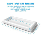 Wholesale 2 Pieces Rectangular inflatable Drink Holder - Jasonwell