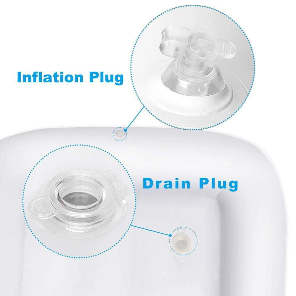 Wholesale 2 Pieces Rectangular inflatable Drink Holder - Jasonwell