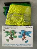 Funnova　Pool Games Toys Floats -2Pack Inflatable Dinosaur Pool Floats with Blow Up Toy Hammers