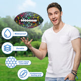 Jasonwell Pool Beach Water Football - Strong Grip Waterproof Football for All-Weather Play Pool Toys Beach Games Outdoor Sports Lake Toy Christmas Birthday Gifts for Kids Boys Teens Adults - Jasonwell
