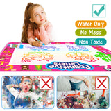 Water Doodle Mat Kids Drawing Toys Gifts for Toddlers 2 3 4 5 Year Old Girl - Jasonwell