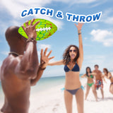Jasonwell Pool Beach Water Football - Strong Grip Waterproof Football for All-Weather Play Pool Toys Beach Games Outdoor Sports Lake Toy Christmas Birthday Gifts for Kids Boys Teens Adults - Jasonwell