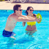 Jasonwell Pool Beach Water Football - Strong Grip Waterproof Football for All-Weather Play Pool Toys Beach Games Outdoor Sports Lake Toy Christmas Birthday Gifts for Kids Boys Teens Adults - Jasonwell