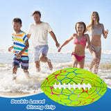 Jasonwell Pool Beach Water Football - Strong Grip Waterproof Football for All-Weather Play Pool Toys Beach Games Outdoor Sports Lake Toy Christmas Birthday Gifts for Kids Boys Teens Adults - Jasonwell