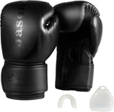 Jasonwell Boxing Gloves Punching Bag Gloves(Black, 12 OZ)