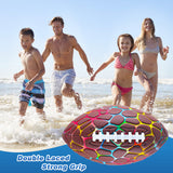 Jasonwell Pool Beach Water Football - Strong Grip Waterproof Football for All-Weather Play Pool Toys Beach Games Outdoor Sports Lake Toy Christmas Birthday Gifts for Kids Boys Teens Adults - Jasonwell