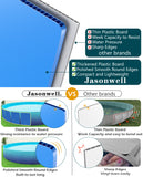 Jasonwell Kiddie Baby Pool with Canopy - Foldable Infant Toddler Kids Pool with Shade Baby Beach Essentials Tent Swimming Wading Pools for Toddlers 1-3 + Kids Dogs Ball Pit Backyard Water Play G, 40" 48" 63" 79" - Jasonwell