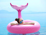 Mermaid Tail Inflatable Pool Tube