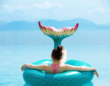 Mermaid Tail Inflatable Pool Tube