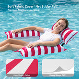 Jasonwell Inflatable Pool Floats Adult - Fabric Pool Floaties Chair Lake Beach Floating Lounger Chair Swimming Pool Noodles Water Hammock Float Mesh Party Floaty Toys Fun for Adults Heavy Duty (Rose) (Copy) (Copy) - Jasonwell
