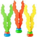 Jasonwell Pool Diving Toys Games - 20PCS Swimming Pool Toys with Dive Mermaids Rings Gems Beach Ball Underwater Treasures Seaweeds Fish Toy etc Water Bath Swim Toy Training Gifts for Kids Adult - Jasonwell
