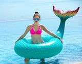 Mermaid Tail Inflatable Pool Tube