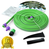 Jasonwell Trampoline Sprinkler Kids Outdside: Trampoline Accessories Waterpark Tropical Party Summer Outdoor Fun Water Games Toys Sprinklers Backyard Water Park Activity Toy for Kids Boys Girls (39FT)