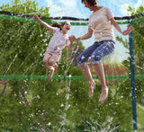 Jasonwell Trampoline Sprinkler Kids Outdside: Trampoline Accessories Waterpark Tropical Party Summer Outdoor Fun Water Games Toys Sprinklers Backyard Water Park Activity Toy for Kids Boys Girls (39FT)