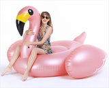 Jasonwell Giant Inflatable Flamingo Pool Float with Fast Valves Summer Beach Swimming Pool Floatie Lounge Floating Raft Outdoor Party Decorations Toys for Adults (XXXL)