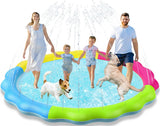 Jasonwell Non Slip Dog Splash Pool (Muticolor-97)
